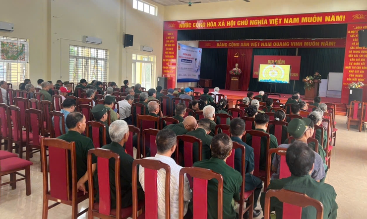 HỘI CỰU CHIẾN BINH XÃ VĨNH THANH TỔ CHỨC THÔNG TIN THỜI SỰ NHÂN KỶ NIỆM 30/4- Ảnh 7.