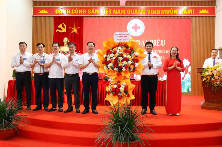 Đại hội Hội Chữ thập đỏ xã Chương Dương lần thứ I: Lan tỏa giá trị nhân ái, hướng tới phát triển bền vững- Ảnh 1.