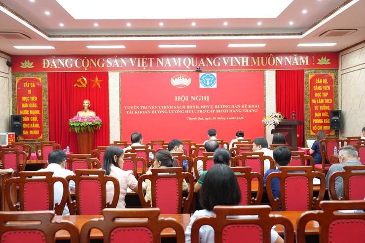 TUYÊN TRUYỀN CHÍNH SÁCH BHXH, BHYT CHO CÁN BỘ KHÔNG CHUYÊN TRÁCH CẤP THÔN, TỔ DÂN PHỐ TRÊN ĐỊA BÀN XÃ- Ảnh 1.