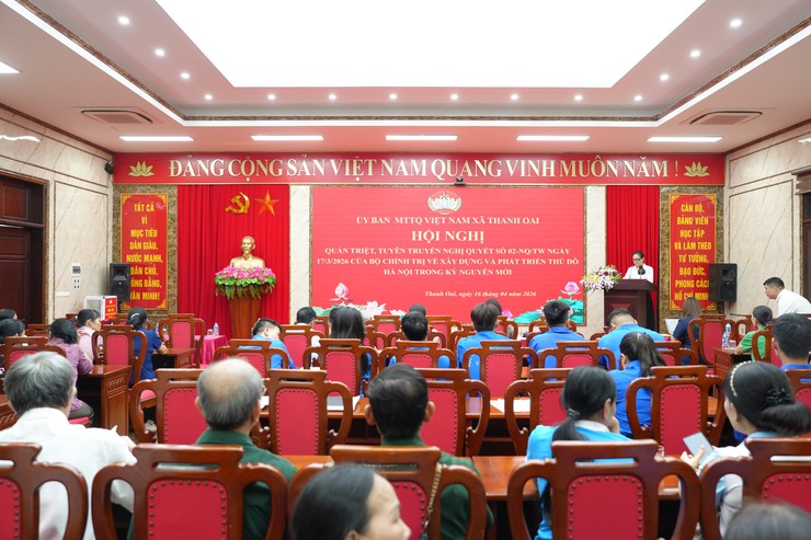 UBMTTQ Việt Nam xã quán triệt, tuyên truyền Nghị quyết số 02-NQ/TW của Bộ Chính trị- Ảnh 1.