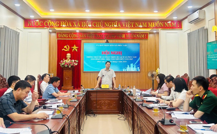 Phúc Lộc: Tổ chức Hội nghị thống nhất Đề án phát triển du lịch giai đoạn 2026–2030, tầm nhìn đến năm 2045- Ảnh 8.