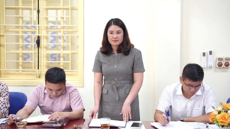 Đồng chí Phó Bí thư Đảng uỷ, Chủ tịch UBND xã An Khánh Hồ Trung Nghĩa làm việc với Trạm Y tế xã- Ảnh 3.