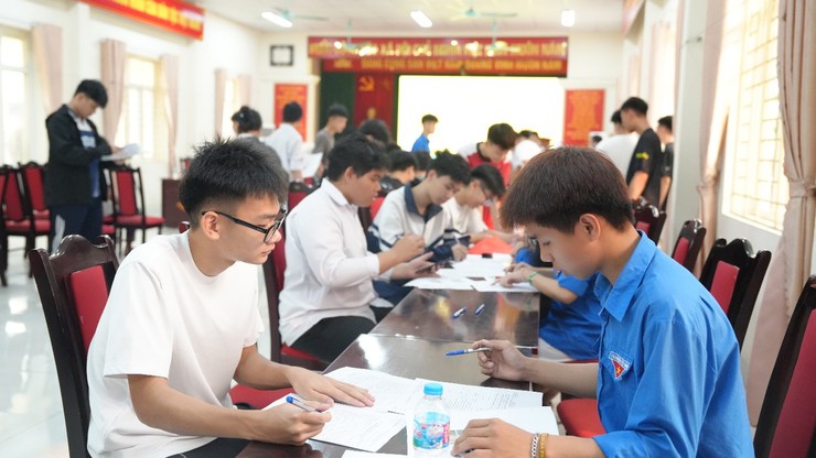 Xã An Khánh tổ chức đăng ký nghĩa vụ quân sự, quân nhân dự bị, dân quân tự vệ năm 2026- Ảnh 4.