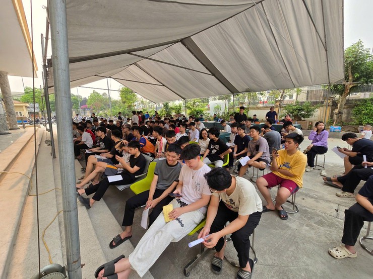 Xã An Khánh tổ chức đăng ký nghĩa vụ quân sự, quân nhân dự bị, dân quân tự vệ năm 2026- Ảnh 9.