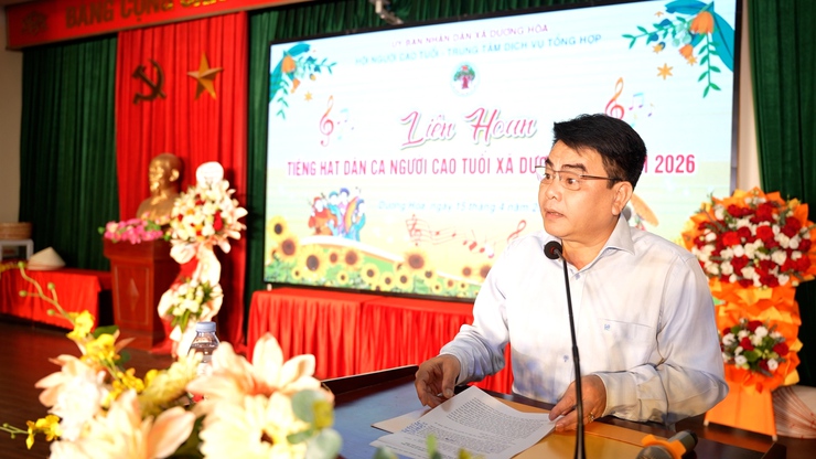 Liên hoan tiêng hat dân ca Ngươi cao tuôi xa Dương Hoa năm 2026- Ảnh 4.