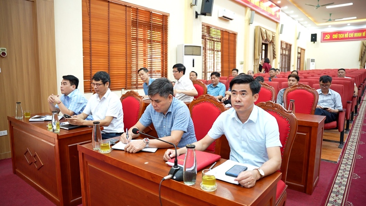 Hội nghị ban tổ chức, các tiểu ban phục vụ Lễ đón bằng công nhận bảo vật Quốc gia- Ảnh 3.