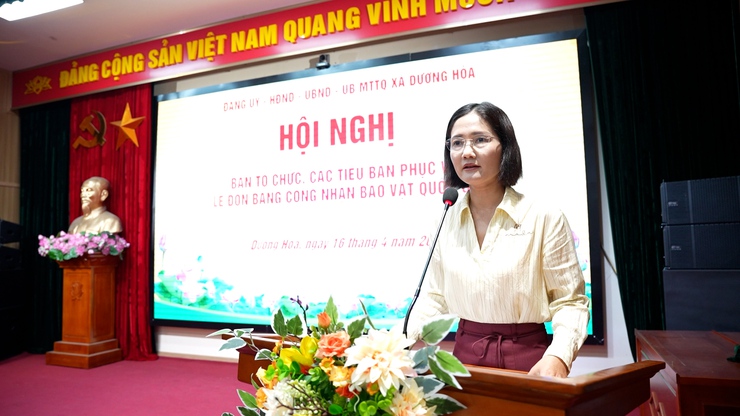 Hội nghị ban tổ chức, các tiểu ban phục vụ Lễ đón bằng công nhận bảo vật Quốc gia- Ảnh 5.