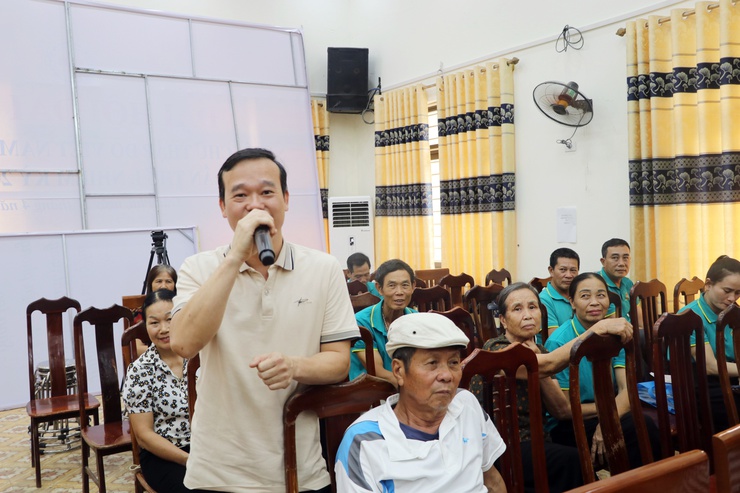 Thường trực HĐND xã Trần Phú tổ chức hội nghị tiếp xúc cử tri chuyên đề với hội viên nông dân- Ảnh 3.