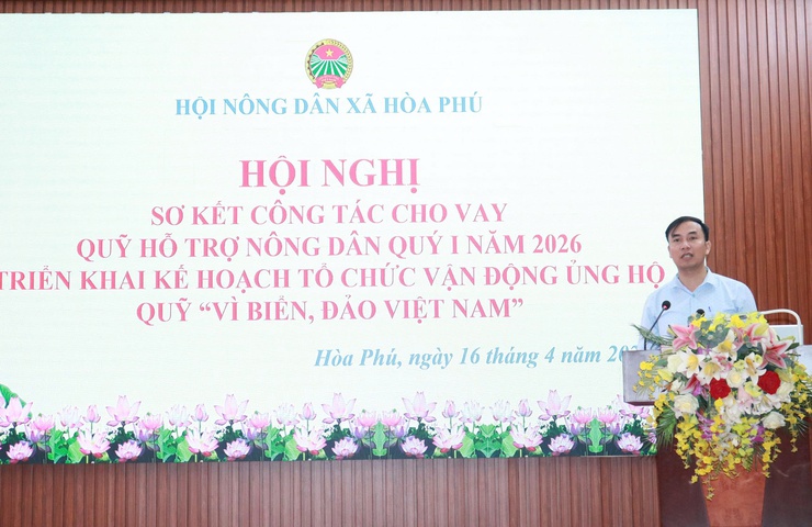 Hội Nông dân xã Hoà Phú tổ chức hội nghị tuyên truyền cuộc vận động “Người Việt Nam ưu tiên dùng hàng Việt Nam”- Ảnh 4.