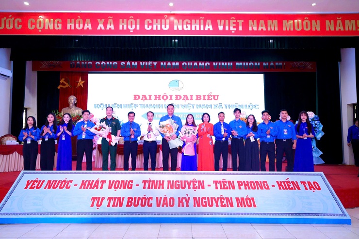 Đại hội Hội LHTN Việt Nam xã Thiên Lộc lần thứ I thành công tốt đẹp: Khơi dậy khát vọng cống hiến, phát huy vai trò tiên phong của thanh niên trong kỷ nguyên số.- Ảnh 17.