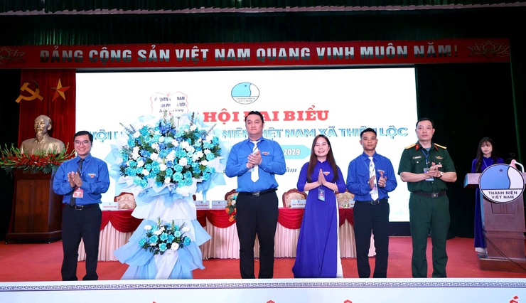 Đại hội Hội LHTN Việt Nam xã Thiên Lộc lần thứ I thành công tốt đẹp: Khơi dậy khát vọng cống hiến, phát huy vai trò tiên phong của thanh niên trong kỷ nguyên số.- Ảnh 4.