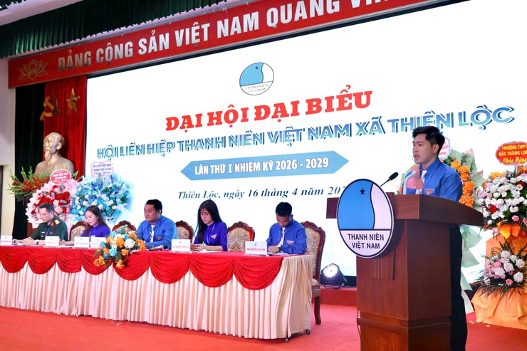 Đại hội Hội LHTN Việt Nam xã Thiên Lộc lần thứ I thành công tốt đẹp: Khơi dậy khát vọng cống hiến, phát huy vai trò tiên phong của thanh niên trong kỷ nguyên số.- Ảnh 20.