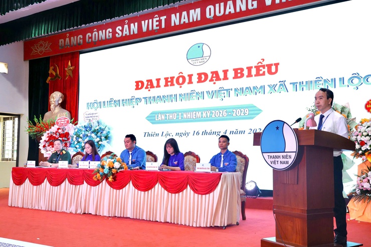 Đại hội Hội LHTN Việt Nam xã Thiên Lộc lần thứ I thành công tốt đẹp: Khơi dậy khát vọng cống hiến, phát huy vai trò tiên phong của thanh niên trong kỷ nguyên số.- Ảnh 16.