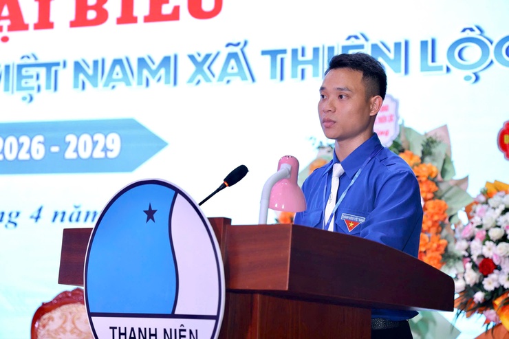 Đại hội Hội LHTN Việt Nam xã Thiên Lộc lần thứ I thành công tốt đẹp: Khơi dậy khát vọng cống hiến, phát huy vai trò tiên phong của thanh niên trong kỷ nguyên số.- Ảnh 8.