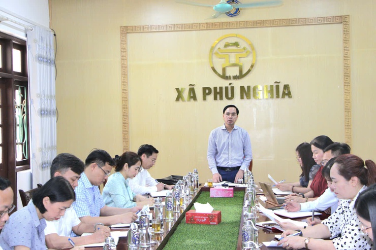 Phú Nghĩa: Thường trực HĐND xã tổ chức hội nghị liên tịch chuẩn bị Kỳ họp chuyên đề HĐND xã về đầu tư công- Ảnh 4.