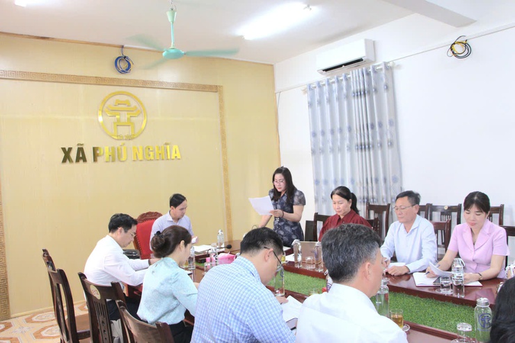 Phú Nghĩa: Thường trực HĐND xã tổ chức hội nghị liên tịch chuẩn bị Kỳ họp chuyên đề HĐND xã về đầu tư công- Ảnh 2.