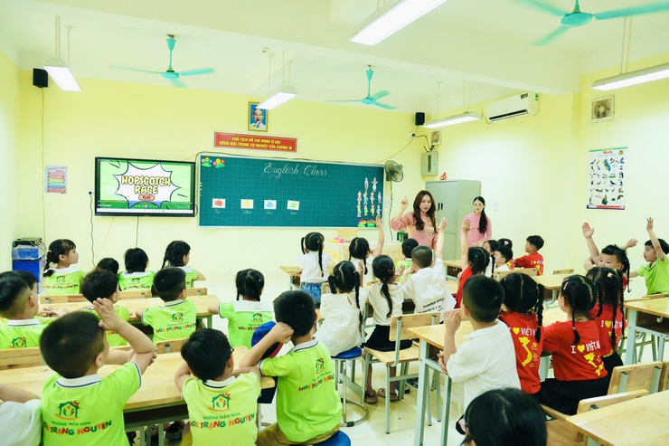 Trường Tiểu học Trường Yên tổ chức Ngày hội đón học sinh mầm non đến trải nghiệm- Ảnh 29.