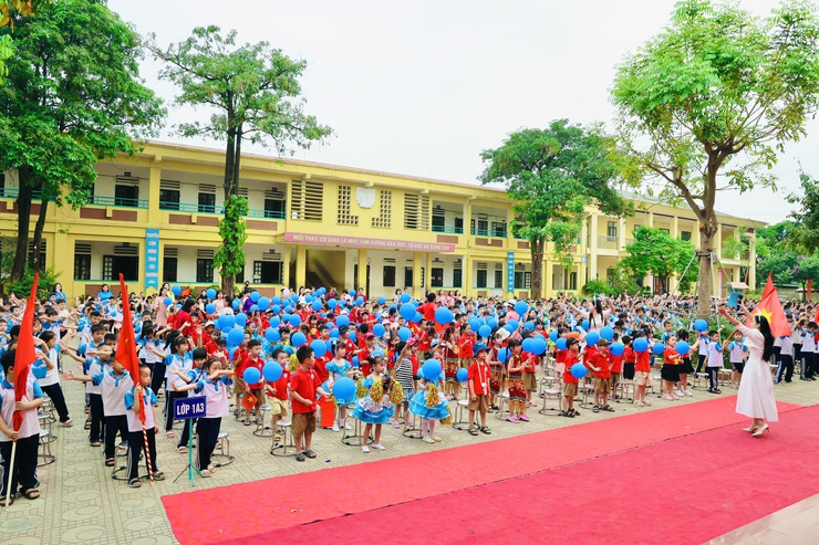 Trường Tiểu học Trường Yên tổ chức Ngày hội đón học sinh mầm non đến trải nghiệm- Ảnh 6.