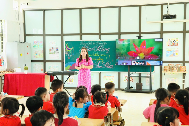 Trường Tiểu học Trường Yên tổ chức Ngày hội đón học sinh mầm non đến trải nghiệm- Ảnh 30.