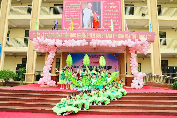 Trường Tiểu học Trường Yên tổ chức Ngày hội đón học sinh mầm non đến trải nghiệm- Ảnh 10.