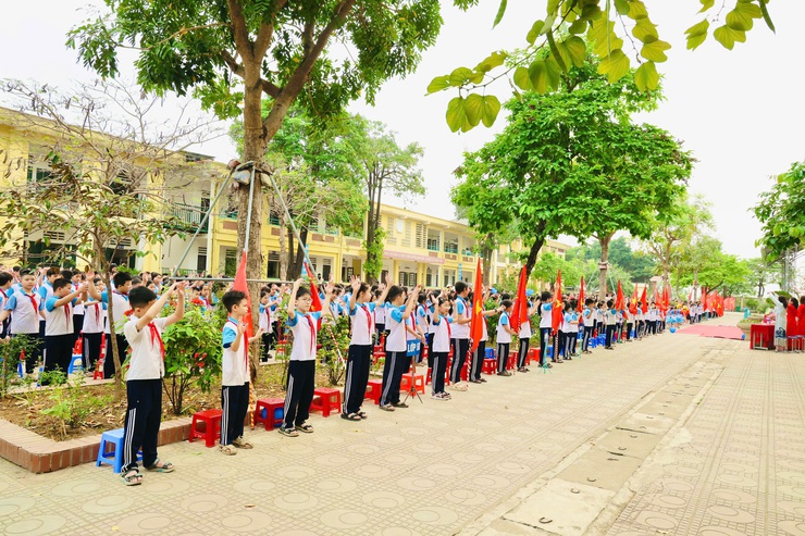Trường Tiểu học Trường Yên tổ chức Ngày hội đón học sinh mầm non đến trải nghiệm- Ảnh 8.
