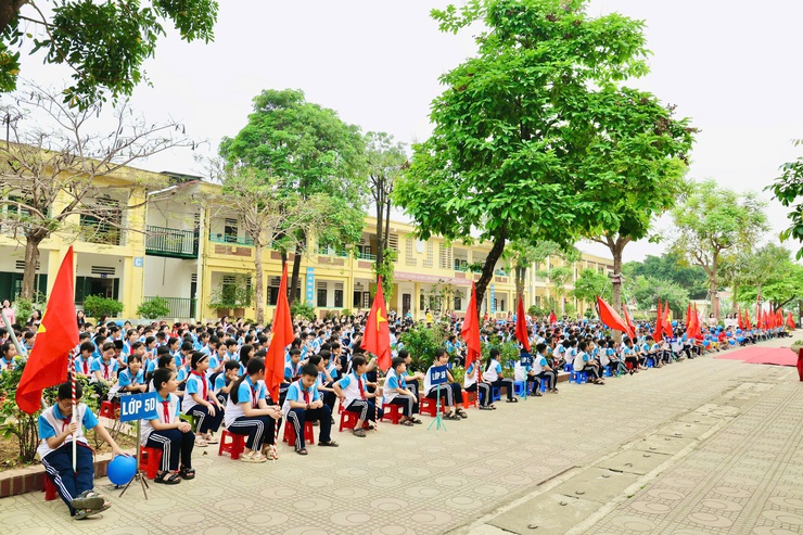 Trường Tiểu học Trường Yên tổ chức Ngày hội đón học sinh mầm non đến trải nghiệm- Ảnh 9.
