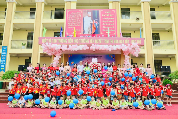 Trường Tiểu học Trường Yên tổ chức Ngày hội đón học sinh mầm non đến trải nghiệm- Ảnh 16.