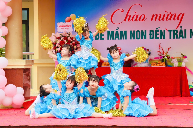 Trường Tiểu học Trường Yên tổ chức Ngày hội đón học sinh mầm non đến trải nghiệm- Ảnh 13.