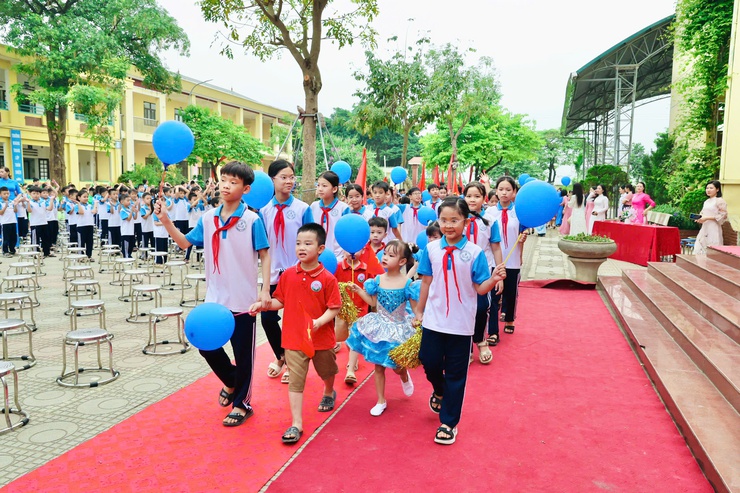 Trường Tiểu học Trường Yên tổ chức Ngày hội đón học sinh mầm non đến trải nghiệm- Ảnh 3.
