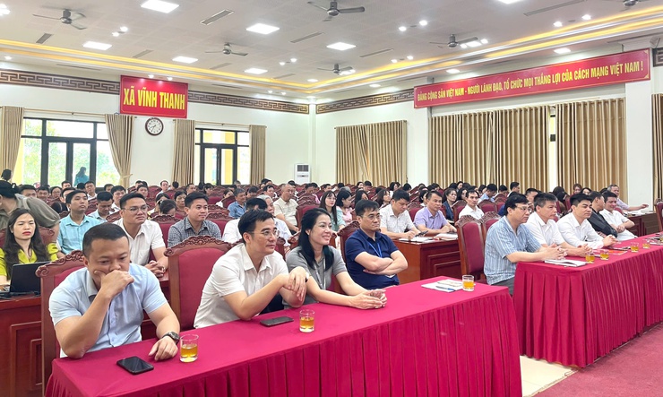 Đảng ủy xã Vĩnh Thanh tổ chức Hội nghị tập huấn, bồi dưỡng công tác tổ chức xây dựng Đảng gắn với chuyển đổi số- Ảnh 2.