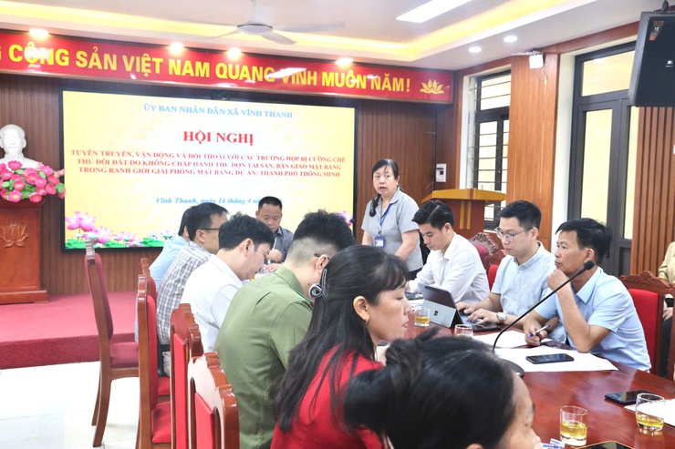 VĨNH THANH TỔ CHỨC HỘI NGHỊ ĐỐI THOẠI VỀ CÔNG TÁC BỒI THƯỜNG, HỖ TRỢ GIẢI PHÓNG MẶT BẰNG- Ảnh 3.