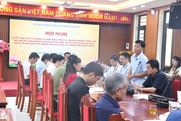 VĨNH THANH TỔ CHỨC HỘI NGHỊ ĐỐI THOẠI VỀ CÔNG TÁC BỒI THƯỜNG, HỖ TRỢ GIẢI PHÓNG MẶT BẰNG- Ảnh 13.