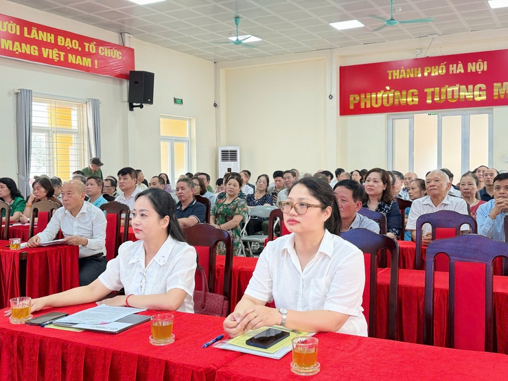 Ủy ban MTTQ Việt Nam phường Tương Mai tổ chức hội nghị phát động ủng hộ Quỹ 'Vì biển, đảo Việt Nam' năm 2026- Ảnh 8.