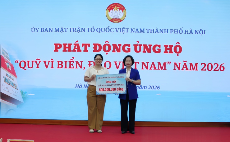 Ủy ban MTTQ Việt Nam phường Tương Mai tổ chức hội nghị phát động ủng hộ Quỹ 'Vì biển, đảo Việt Nam' năm 2026- Ảnh 4.