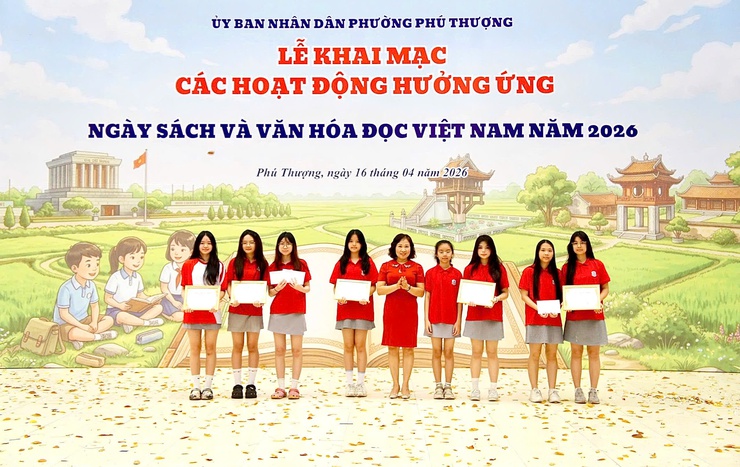 Phường Phú Thượng sôi nổi tổ chức ngày hội sách và văn hóa đọc Việt Nam năm 2026 – lan tỏa tri thức, khơi nguồn đam mê đọc sách- Ảnh 17.