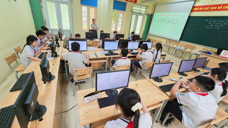 Phường Chương Mỹ tổ chức khảo sát cuối năm học đối với học sinh lớp 5- Ảnh 3.