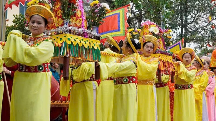  Lễ Khai mạc Lễ hội Bình Đà xuân Bính Ngọ 2026 diễn ra vào ngày 19-4( tức ngày 3-3 âm lịch).- Ảnh 1.