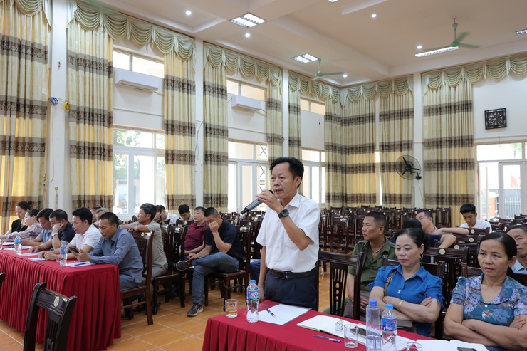 Ban chỉ đạo Giải phóng mặt bằng Dự án nâng cấp, cải tạo Quốc lộ 6 đoạn Ba La – Xuân Mai xã Phú Nghĩa kiểm điểm tiến độ và triển khai các nhiệm vụ trọng tâm- Ảnh 5.