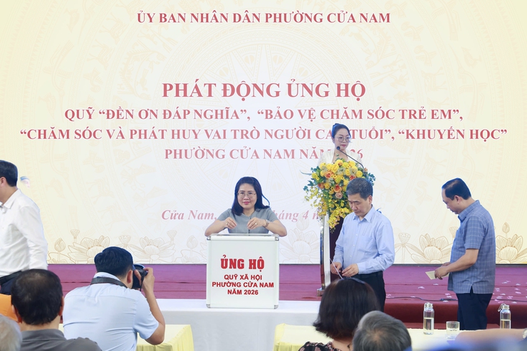Phường Cửa Nam phát động ủng hộ các Quỹ xã hội năm 2026- Ảnh 7.