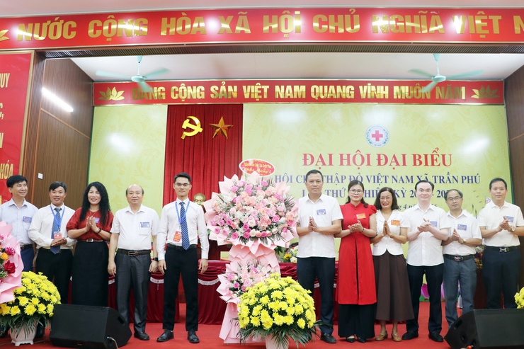 Đại hội đại biểu Hội Chữ thập đỏ xã Trần Phú lần thứ I, nhiệm kỳ 2026–2031 thành công tốt đẹp.- Ảnh 3.