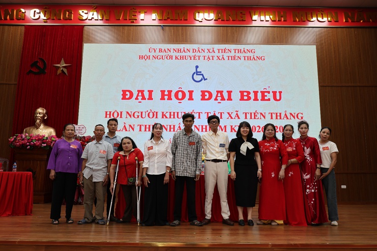 Đại hội Đại biểu Hội Người khuyết tật xã Tiến Thắng lần thứ I, nhiệm kỳ 2026 – 2031: Đoàn kết, tự tin, hòa nhập cộng đồng- Ảnh 4.