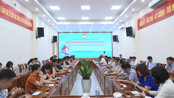 Mê Linh phát động ủng hộ Quỹ “Vì biển, đảo Việt Nam” năm 2026, lan tỏa tinh thần hướng về biển, đảo Tổ quốc- Ảnh 1.