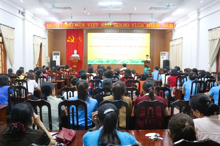 Lớp bồi dưỡng nghiệp vụ công tác Hội Phụ nữ năm 2026- Ảnh 2.