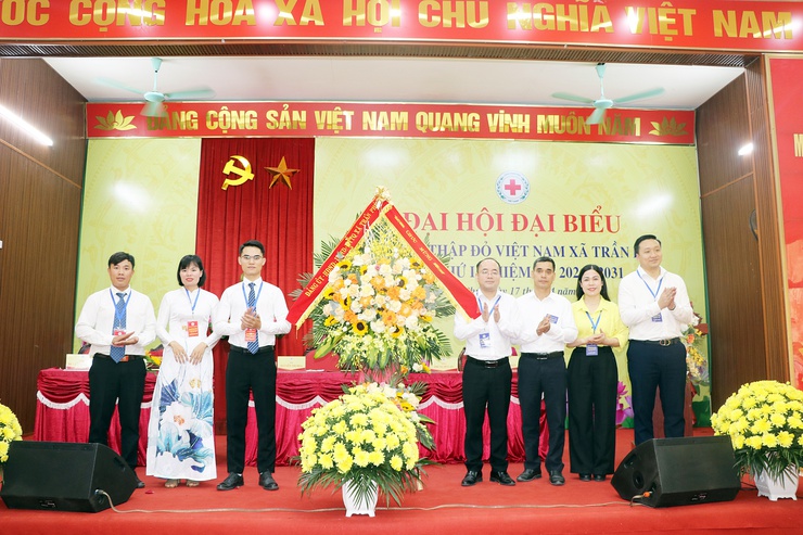 Đại hội đại biểu Hội Chữ thập đỏ xã Trần Phú lần thứ I, nhiệm kỳ 2026–2031 thành công tốt đẹp.- Ảnh 1.