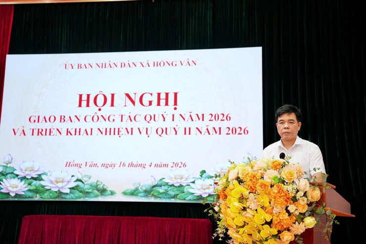 Xã Hồng Vân giao ban đánh giá kết quả thực hiện nhiệm vụ quý I và triển khai phương hướng nhiệm vụ quý II/2026- Ảnh 10.