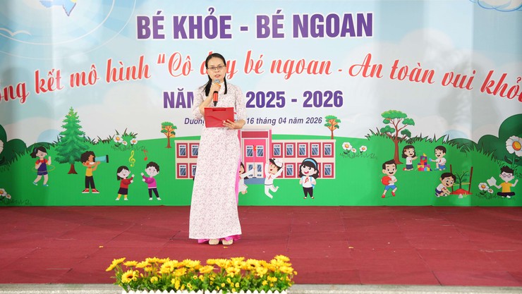 Trường Mầm non Dương Liễu tổ chức Hội thi “Bé khoẻ - Bé ngoan” và tổng kết mô hình giáo dục trọng điểm năm học 2025-2026 - Ảnh 3.
