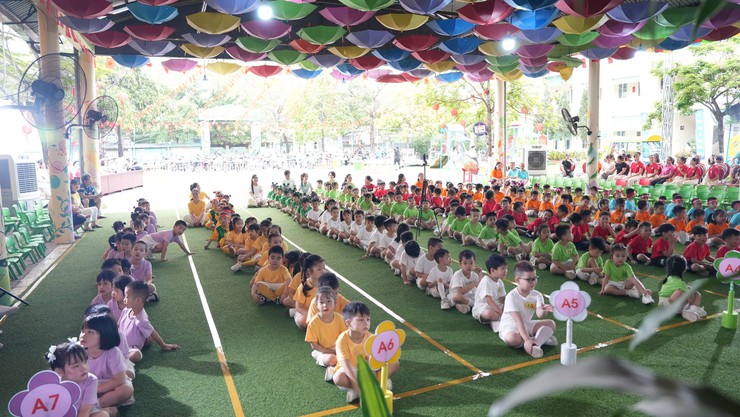 Trường Mầm non Dương Liễu tổ chức Hội thi “Bé khoẻ - Bé ngoan” và tổng kết mô hình giáo dục trọng điểm năm học 2025-2026 - Ảnh 4.