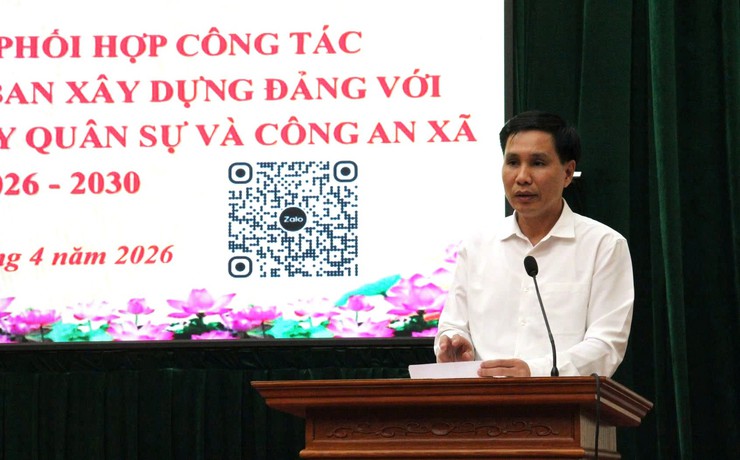 Hòa Lạc ký kết chương trình phối hợp công tác tuyên giáo, dân vận giai đoạn 2026–2030- Ảnh 3.