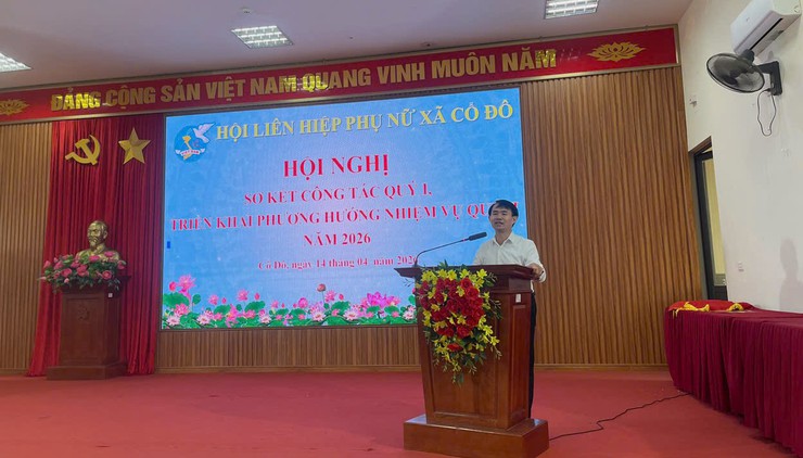 HỘI LIÊN HIỆP PHỤ NỮ XÃ CỔ ĐÔ SƠ KẾT CÔNG TÁC QUÝ I, TRIỂN KHAI NHIỆM VỤ QUÝ II NĂM 2026- Ảnh 3.