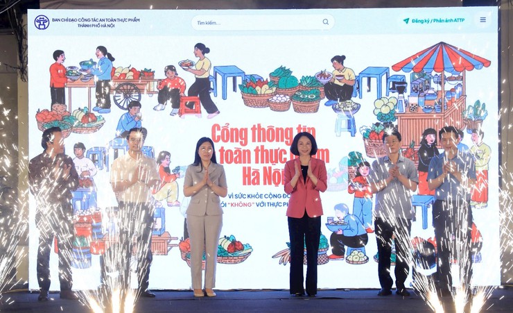 Ra mắt Cổng thông tin an toàn thực phẩm Hà Nội- Ảnh 2.